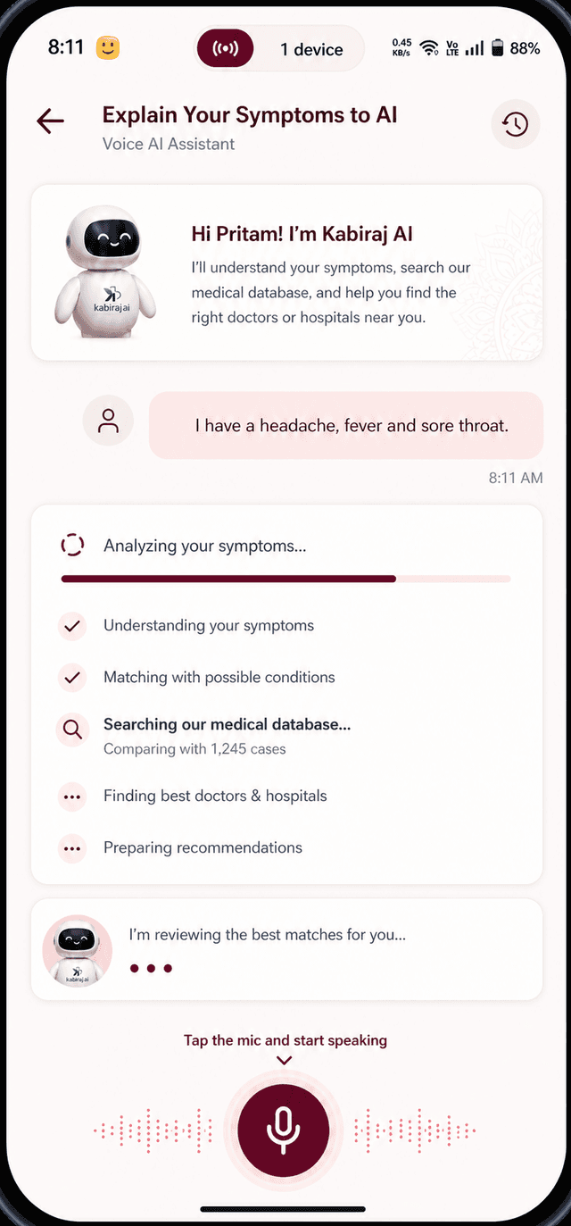 Symptoms AI